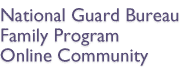 National Guard Bureau Family Program Online Community